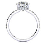 Rebecca Moissanite Ring