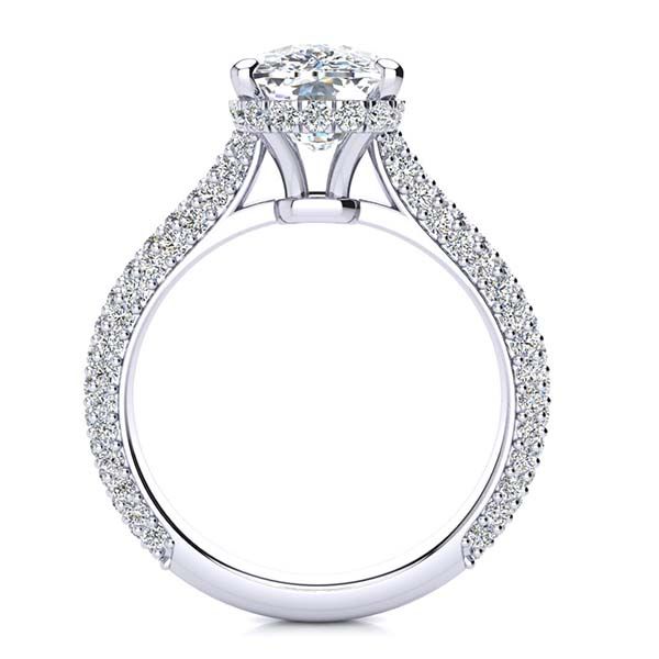 Michelle Moissanite Ring