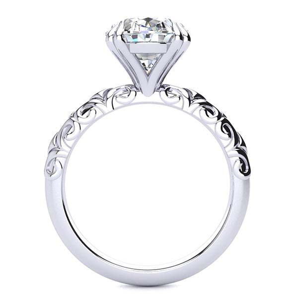 Judith Moissanite Ring