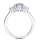 Simone Moissanite Ring