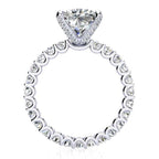 Baz Moissanite Ring