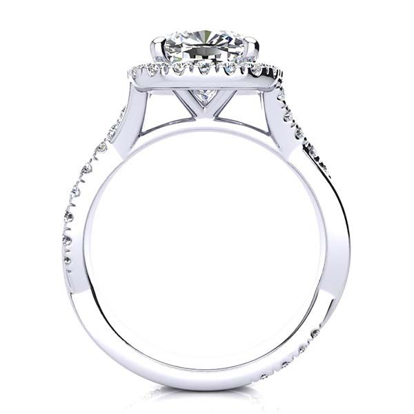 Lucie Moissanite Ring