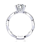 Amara Moissanite Ring