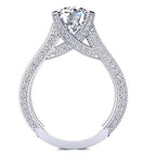 Donatella Moissanite Ring