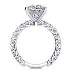 Halsey Moissanite Ring