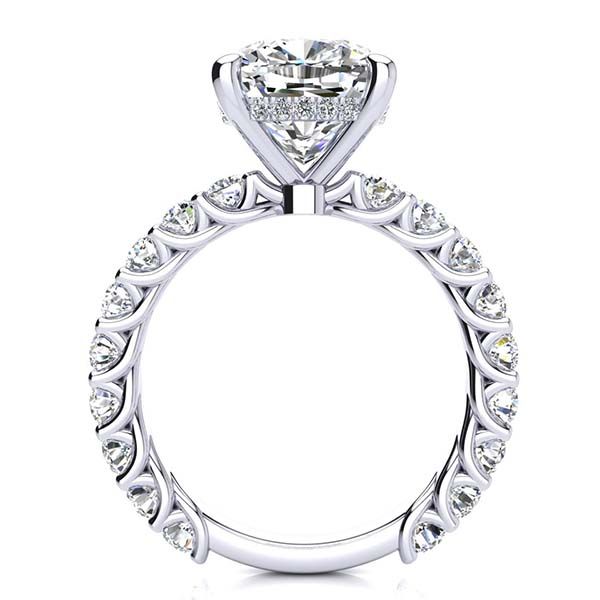 Halsey Moissanite Ring