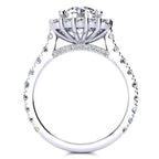 Martha Moissanite Ring