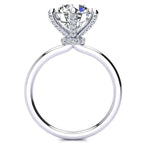Molly Moissanite Ring