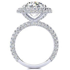 Melanie Moissanite Ring