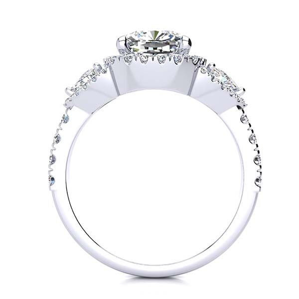 Lindsay Moissanite Ring