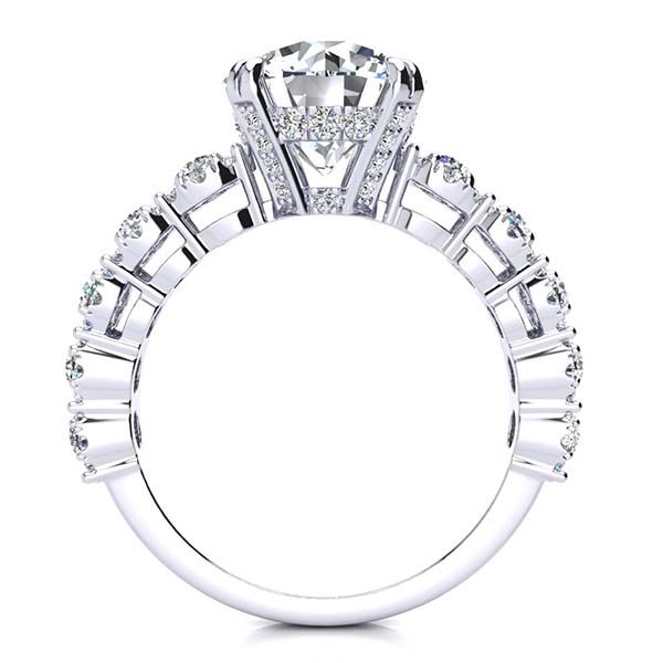 Courtney Moissanite Ring