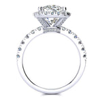Jessica Moissanite Ring