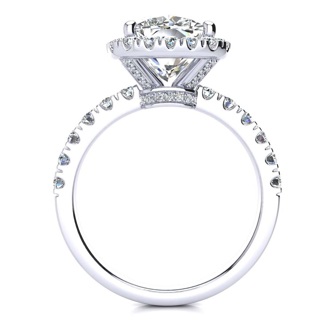 Jessica Moissanite Ring
