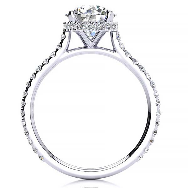 Becky Moissanite Ring