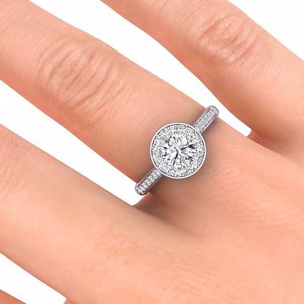 Ava Moissanite Ring