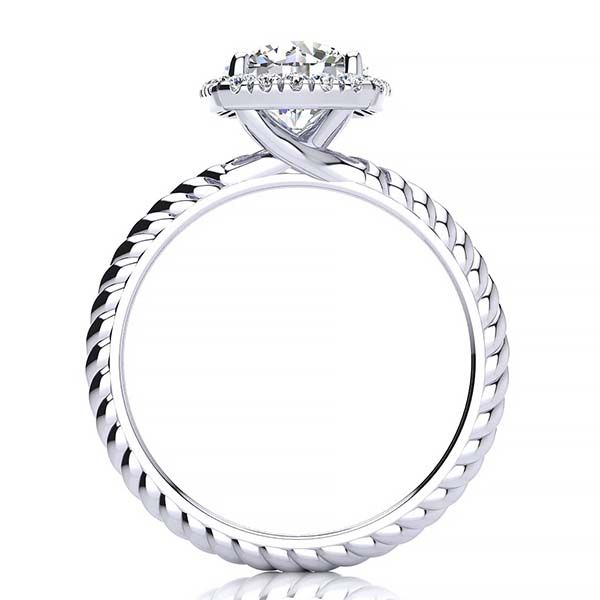 Alyssa Moissanite Ring