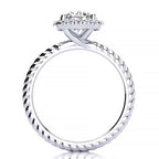 Alyssa Moissanite Ring