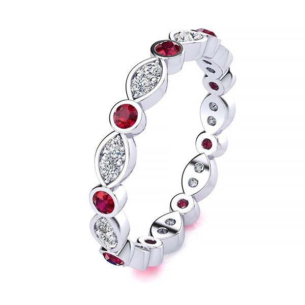 Medina Ruby Eternity Ring