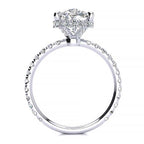 Jenny Moissanite Ring