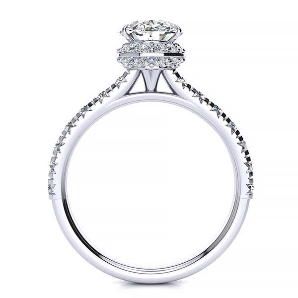 Bethany Moissanite Ring