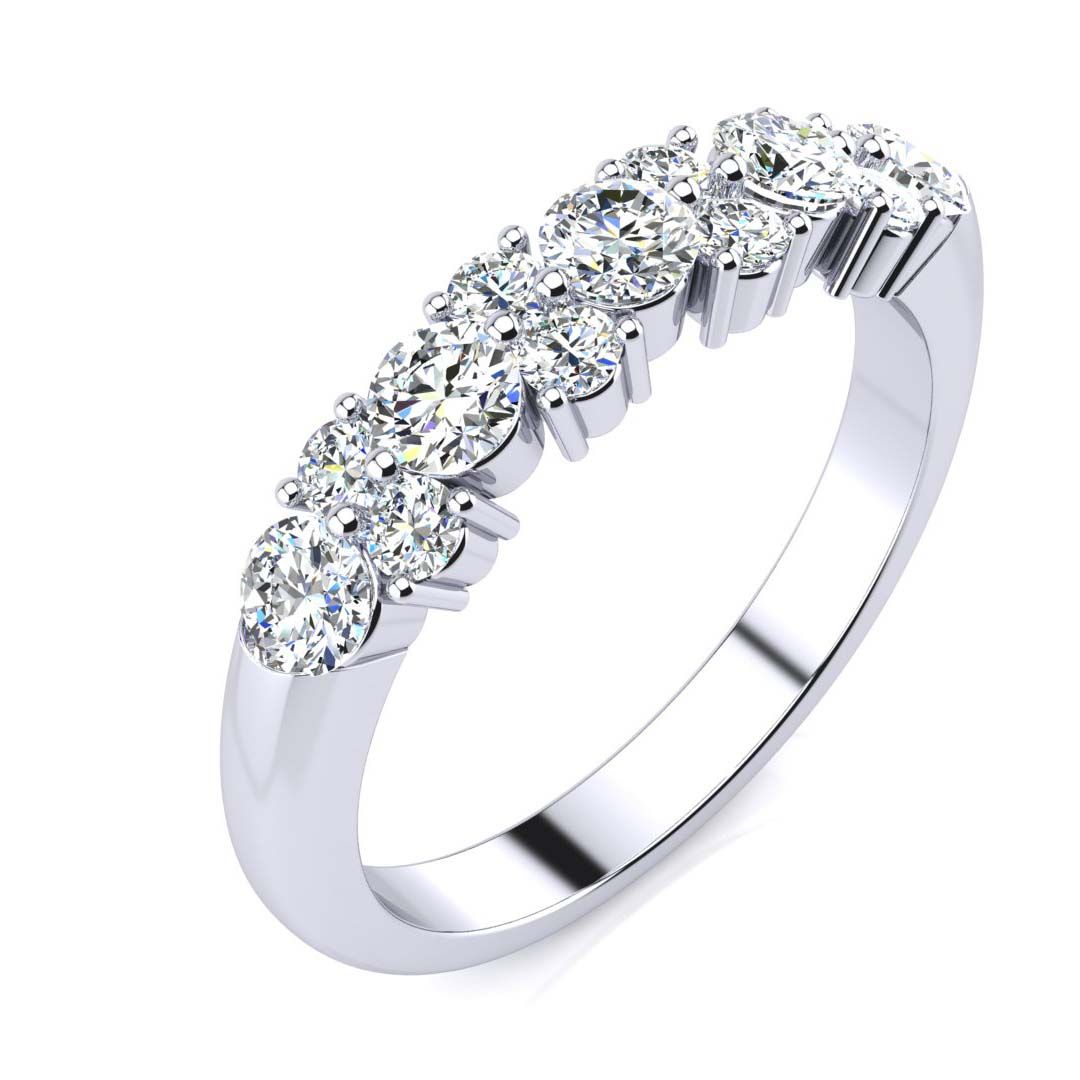 Michelle Moissanite Band