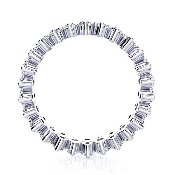 Kristal Moissanite Eternity Ring