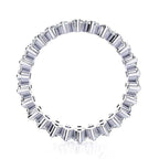 Kristal Moissanite Eternity Ring