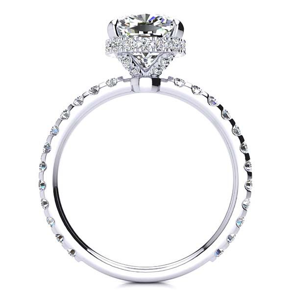 Christine Moissanite Ring