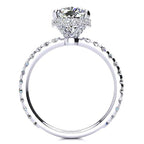 Christine Moissanite Ring