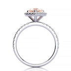 Anastasia Morganite Ring