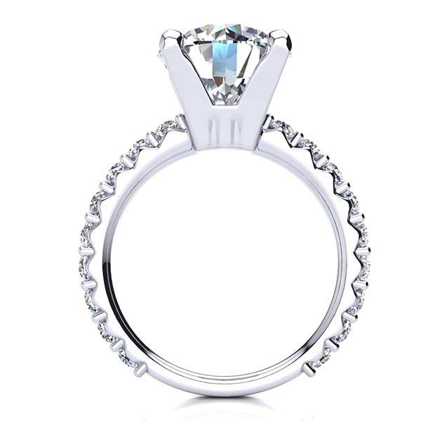 Sabrina Moissanite Ring