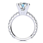Sabrina Moissanite Ring
