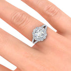 Milana Moissanite Ring