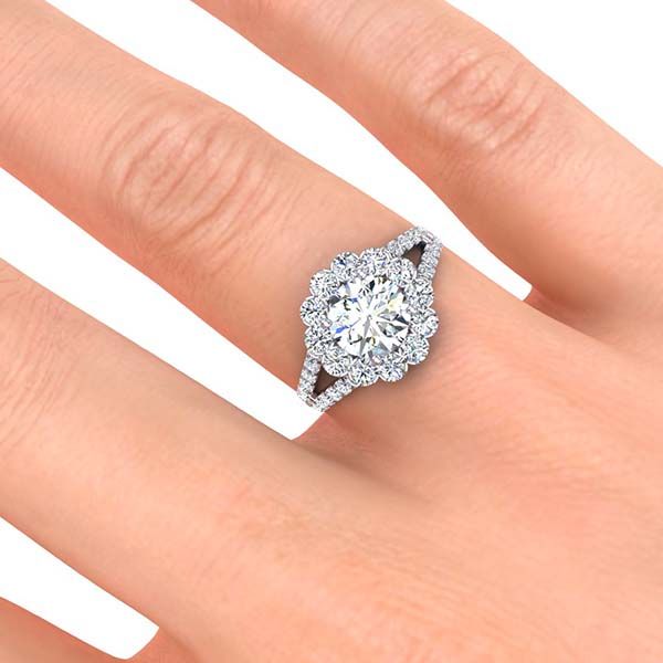 Milana Moissanite Ring