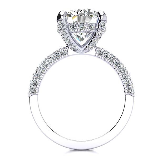 Sabina Moissanite Ring