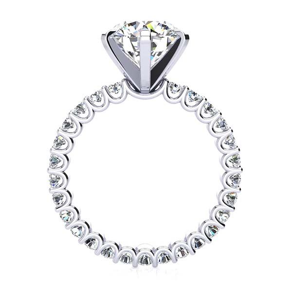 Meredith Moissanite Ring