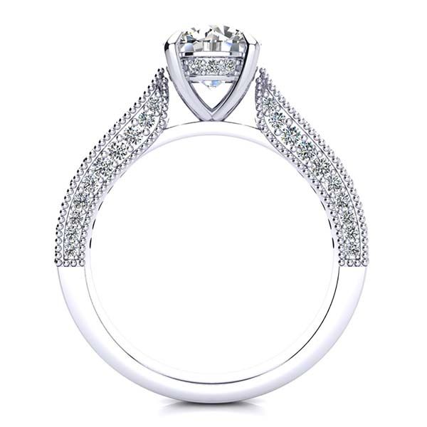 Heather Moissanite Ring