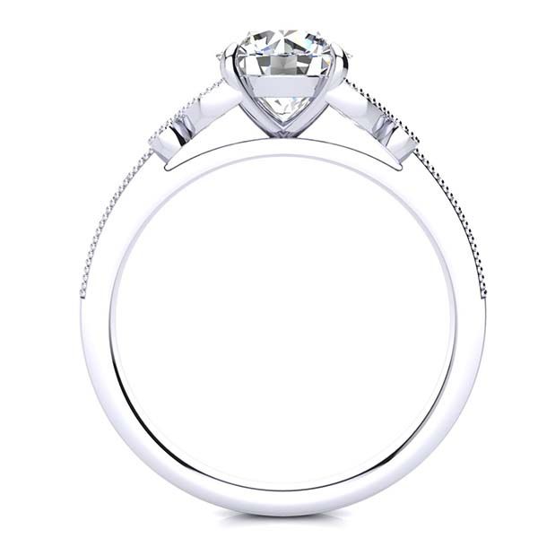 Butterfly Moissanite Ring