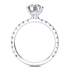 Breanna Moissanite Ring