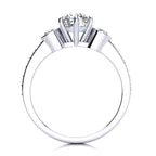Linda Moissanite Ring