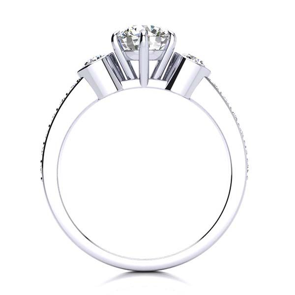Linda Moissanite Ring