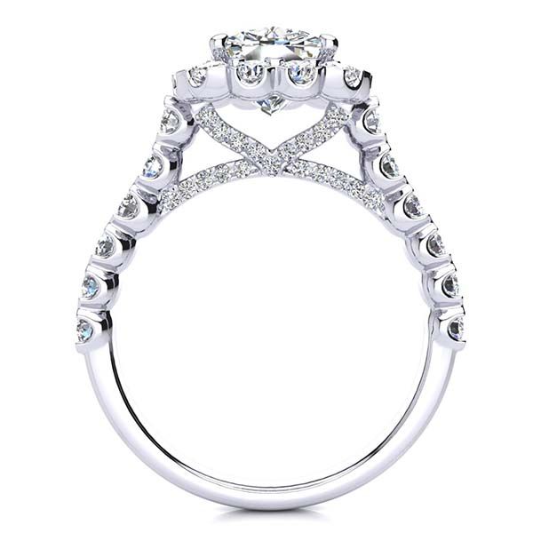 Cynthia Moissanite Ring