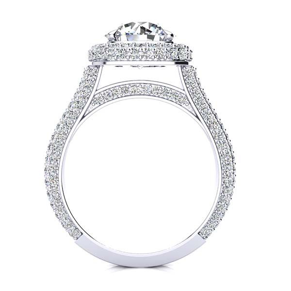 Emily Moissanite Ring