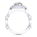 Allison Moissanite Ring