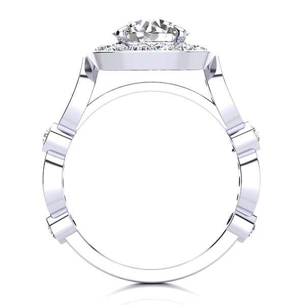 Allison Moissanite Ring