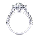 Daisy Moissanite Ring