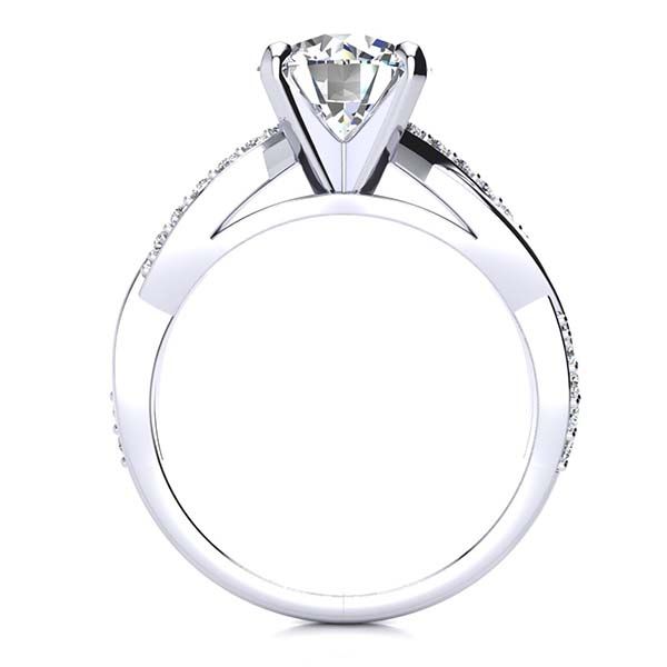 Alexia Moissanite Ring