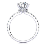 Mackenzie Moissanite Ring