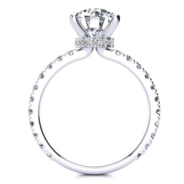 Mackenzie Moissanite Ring