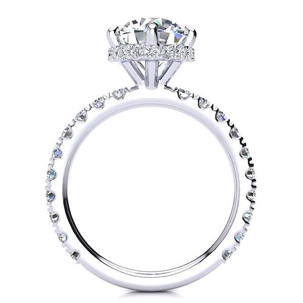 Krystal Moissanite Ring